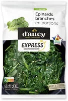 Mängden socker i Epinard bch cee2 exp dy 2.5kg