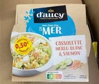 Mängden socker i D'aucy cassolette merlu saumon