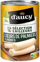 Mängden socker i Cœurs de palmiers