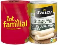 Mängden socker i 2x220g coeur de palmier sd