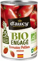 Mängden socker i DAUCY 235g TOMATES PELEES BIO