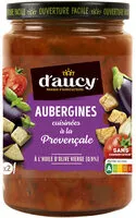 Mängden socker i Aubergines cuisinees a la provencale d'aucy 380g
