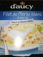 Mängden socker i Filet de merlu blanc et son riz d aucy