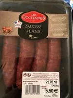 Mängden socker i Saucisse à l'anis