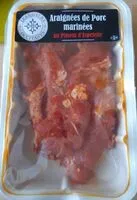 Mängden socker i Araignées de porc marinées au piment d'espelette