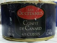 Mängden socker i Confit de canard