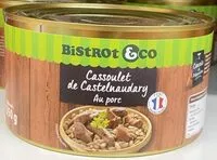Mängden socker i Cassoulet de Castelnaudary