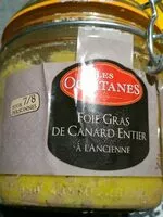 Mängden socker i Foie gras de canard entier