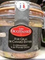 Mängden socker i Foie gras de canard entier à l’armagnac et au pouvre doux