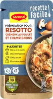 Mängden socker i MAGGI Recette Facile Risotto Poulet Champignons 65g