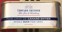 Mängden socker i Foie gras de canard entier