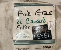 Mängden socker i Fois gras de canard entier