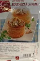 Mängden socker i Bouchées à la reine