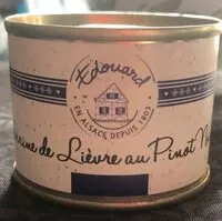 Mängden socker i Terrine de lièvre au pinot noir