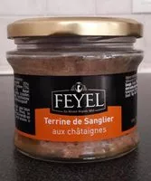 Mängden socker i Terrine de sanglier aux châtaignes