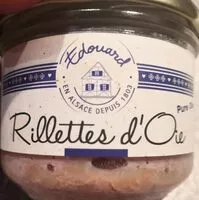 Mängden socker i Rillettes d'oie