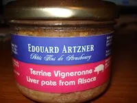 Mängden socker i Terrine vigneronne au Riesling