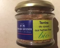 Mängden socker i Terrine de canard aux herbes fines