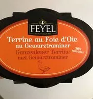 Mängden socker i Terrine de foie d'oie au gewurztraminer