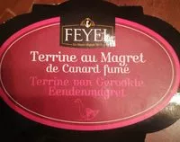 Mängden socker i Terrine au magret de canard fumé