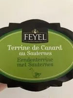 Mängden socker i Terrine de canard au sauternes