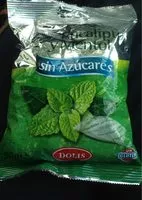 Mängden socker i Eucalipto y mentol