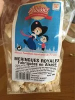 Mängden socker i Meringues royales