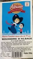 Mängden socker i Boudoirs d'Alsace
