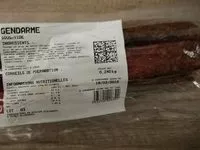 Mängden socker i Macarons noix de coco sur son lit de chocolat