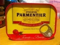 Mängden socker i Sardine sélection à la tomate et au piment