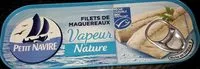 Mängden socker i Filets de Maquereaux Vapeur Nature