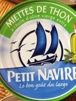 Mängden socker i Miettes de thon à l'huile d'olive vierge extra
