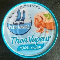 Mängden socker i Thon vapeur nature