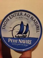 Mängden socker i Thon Entier au Naturel Albacore, Petit Navire