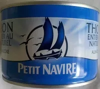 Mängden socker i Thon entier au naturel albacore