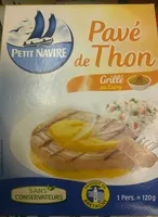 Mängden socker i Pavé de Thon grillé au Curry