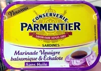 Mängden socker i Sardines (Marinade Vinaigre balsamique & Échalote, Sans Huile)