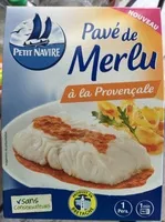 Mängden socker i Pavé de merlu à la provençale