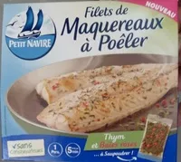Mängden socker i Filets de maquereaux à poêler