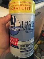 Mängden socker i Thon entier au Naturel