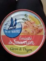 Mängden socker i Emiette de saumon