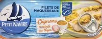 Mängden socker i Filets de maquereaux - oignons cuisines au thym
