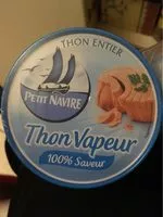 Mängden socker i Thon vapeur nature