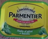 Mängden socker i Sardines Huile d'olive et basilic