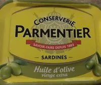 Mängden socker i Sardines huile d'olive Parmentier