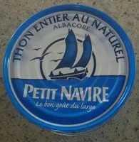 Mängden socker i Thon entier au naturel albacore