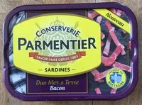 Mängden socker i Sardines duo mer&terre