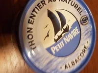Mängden socker i Thon entier au nature