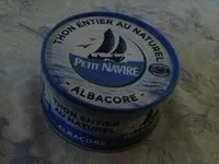 Mängden socker i Thon entier au naturel albacore