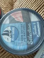 Mängden socker i Thon entier au naturel